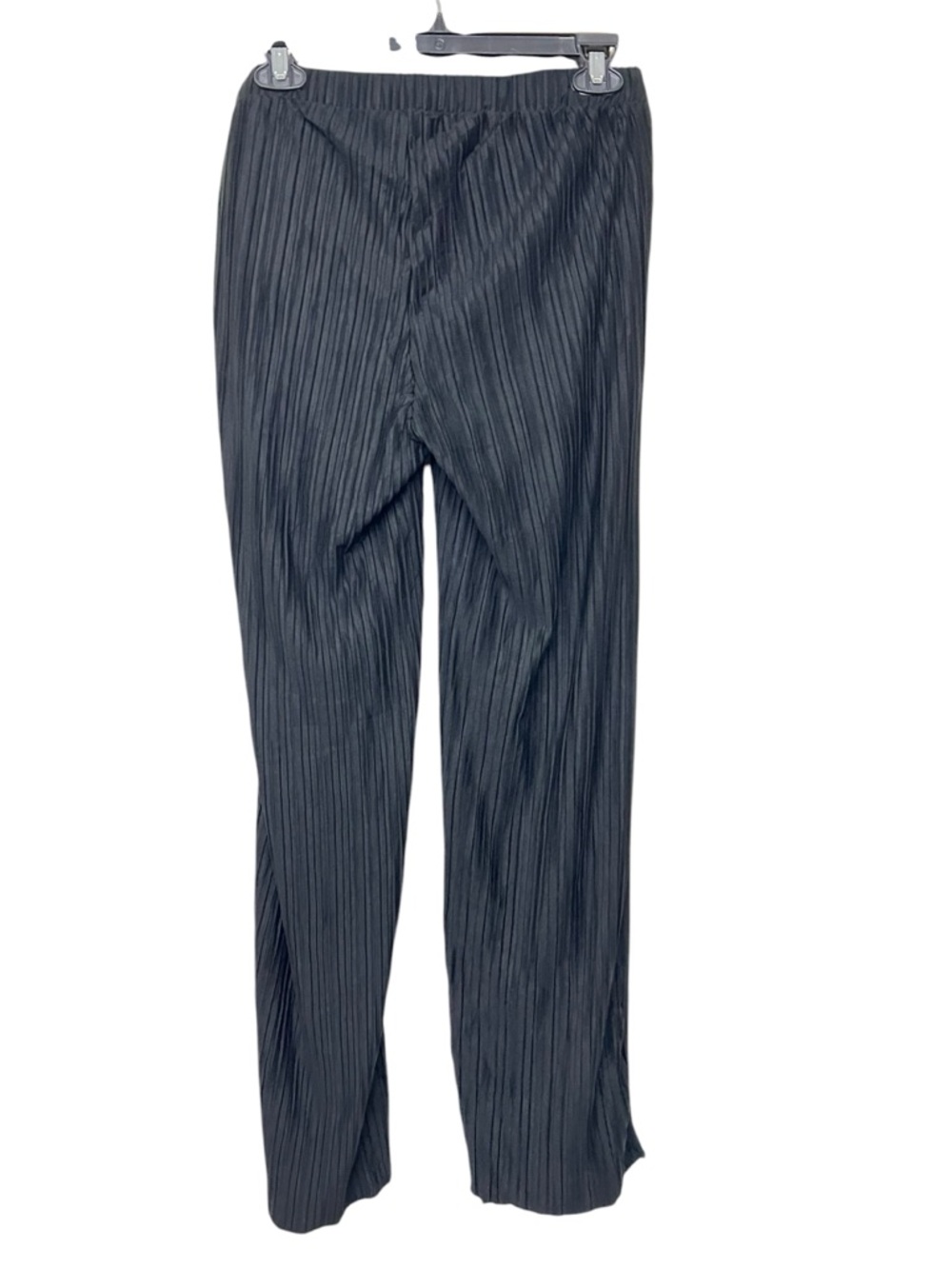 NEW Mamalicious Penelope Black Pleated Wide Leg Stretch Pants - Picture 4 of 6